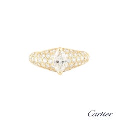 Cartier Marquise Diamond Engagement Ring