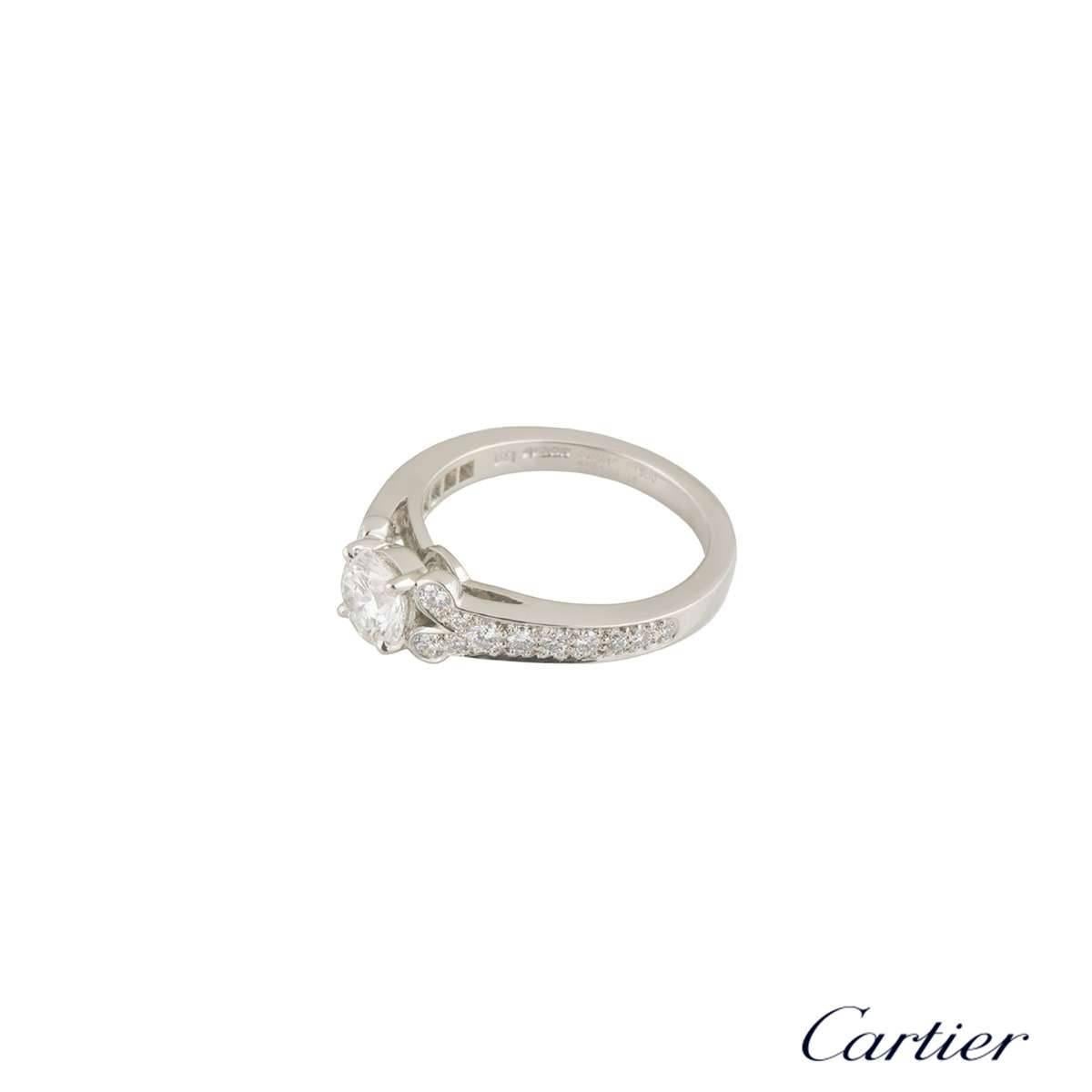 Cartier: Cartier Ballerine Diamantring mit 0,71 Karat im Zustand „Hervorragend“ in Mayfair, London, London