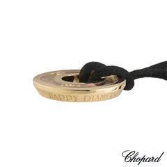 Chopard Happy Diamond Yellow Gold Pendant