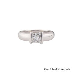 Van Cleef & Arpels Diamond Engagement Ring 1.01 Carat