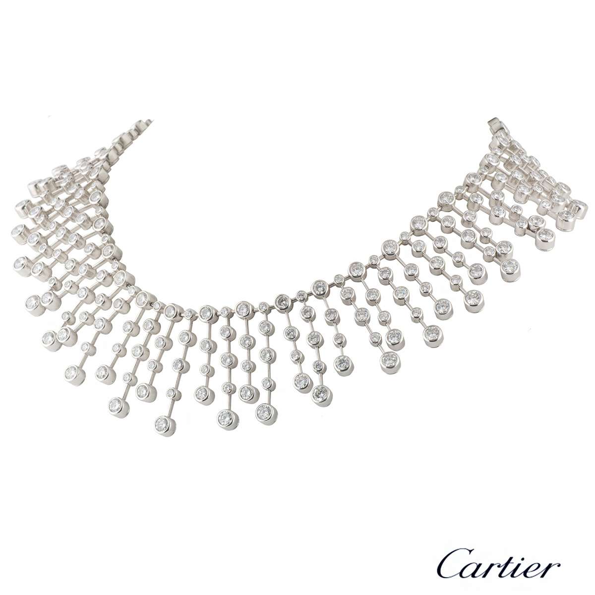 cartier diamond set