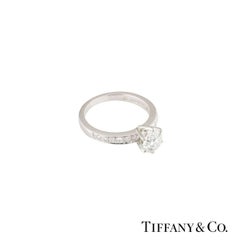 Tiffany & Co. the Tiffany Setting Round Diamond Engagement Band Ring