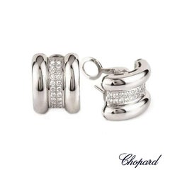 Chopard La Strada Diamant-Ohrringe aus Weißgold