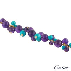 Cartier Multi-Gemstone Les Delices Necklace