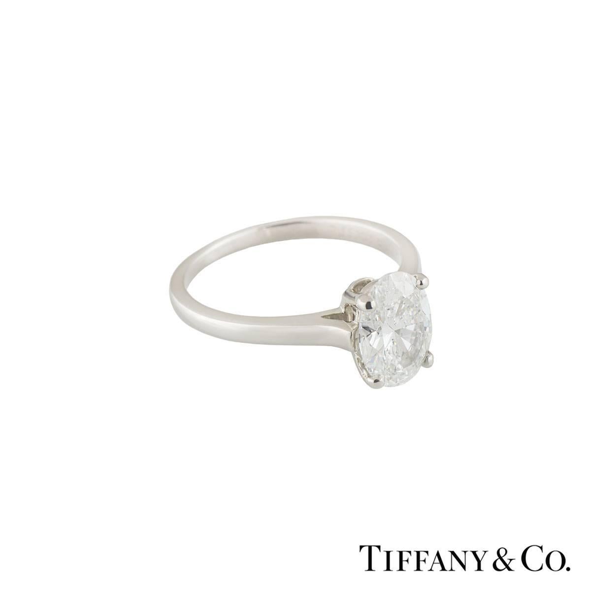 tiffany oval cut