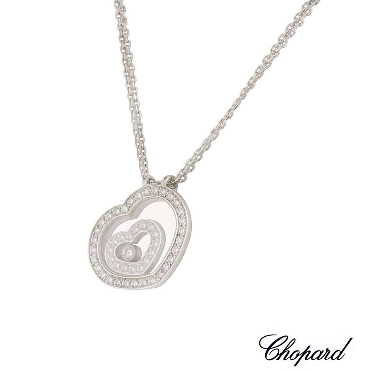 Chopard Happy Spirit Diamond Pendant In Excellent Condition In London, GB