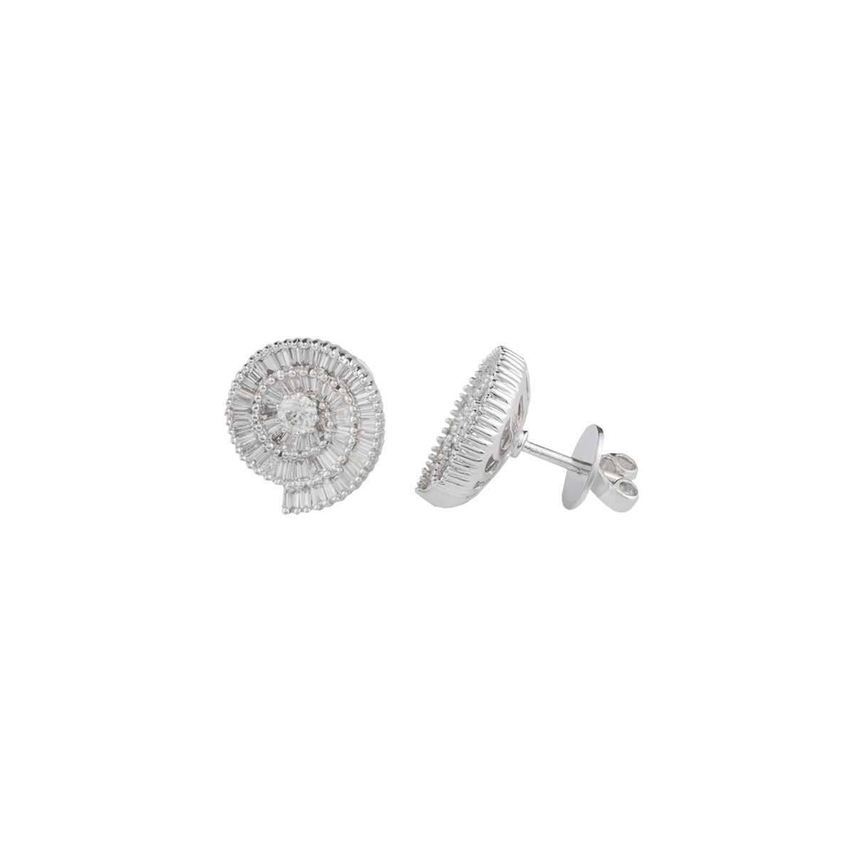 Diamond Stud Earrings 2.35 Carat In New Condition In London, GB