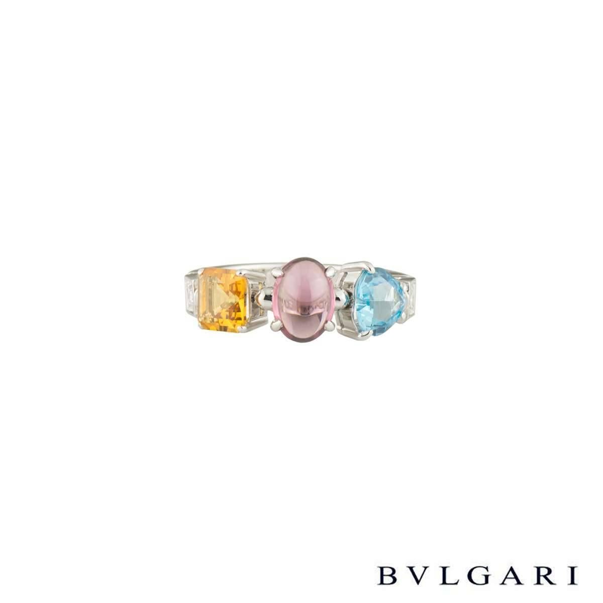 Bulgari Bague Allegra à pierres multi-pierres Excellent état à London, GB