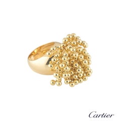 Cartier Yellow Gold Paris Nouvelle Vague Ring