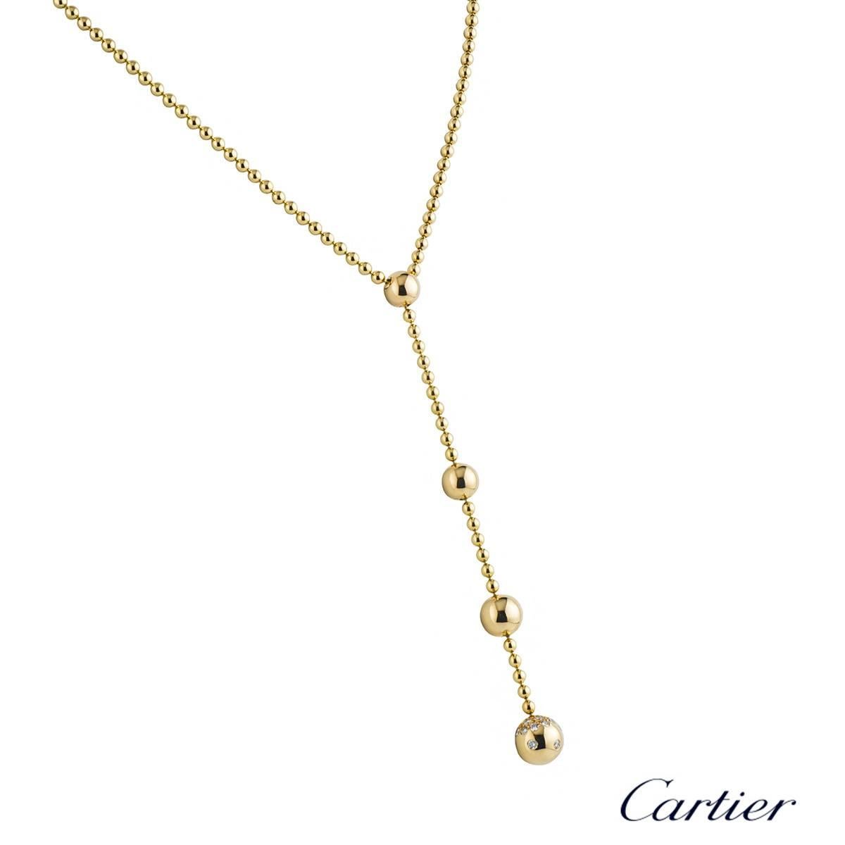 Women's Cartier Yellow Gold Diamond Draperie Jewelry Suite