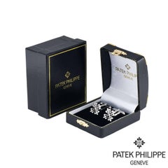 Patek Philippe White Gold Calatrava Cufflinks