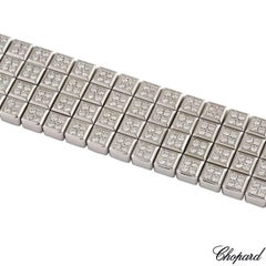 Chopard - Bracelet en or blanc avec glaçons et diamants