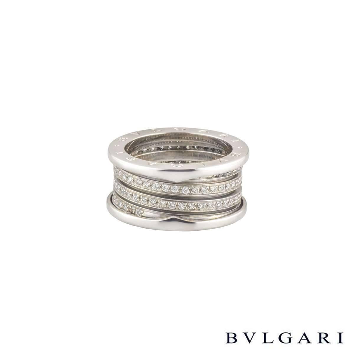 bvlgari b zero1 diamond ring