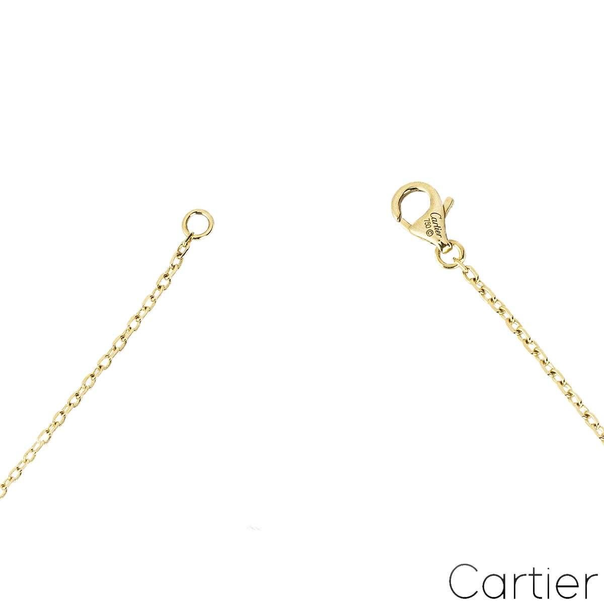 Collier Love en or jaune de Cartier B7216800 Pour femmes en vente