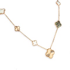 Van Cleef & Arpels Transformable 15 Motif Magic Alhambra Necklace VCARPGV200