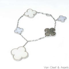Van Cleef & Arpels White Gold Magic Alhambra Bracelet VCARL62400