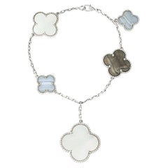 Van Cleef & Arpels White Gold Magic Alhambra Bracelet VCARL62400
