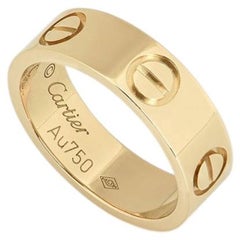 Anillo Love de Cartier en oro amarillo, talla 51, B4084600