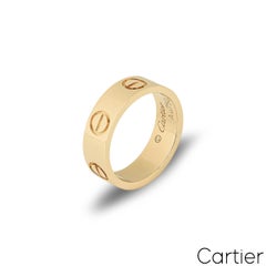 Anillo Love de Cartier en oro amarillo, talla 51, B4084600