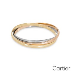 Cartier Tri-Colour Gold Trinity De Cartier Bracelet Size 20 B6013302