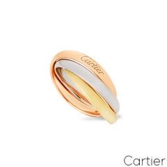 Anillo Trinity de oro tricolor de Cartier, talla 55, B4234200