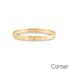 Cartier Bracciale dell'amore in oro giallo misura 18 B6035518
