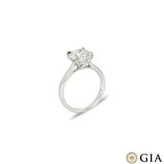 Platinum Round Brilliant Cut Diamond Ring 2.40ct G/VS1