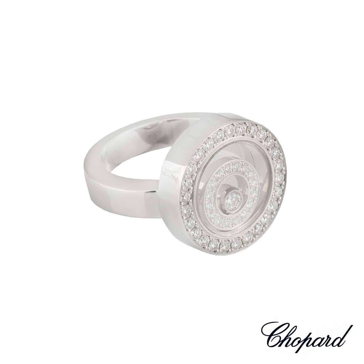 Chopard Happy Spirit Diamond Ring In Excellent Condition In London, GB