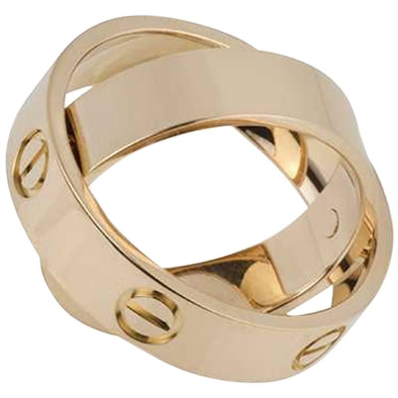 Cartier Rose Gold Spicy Love Ring