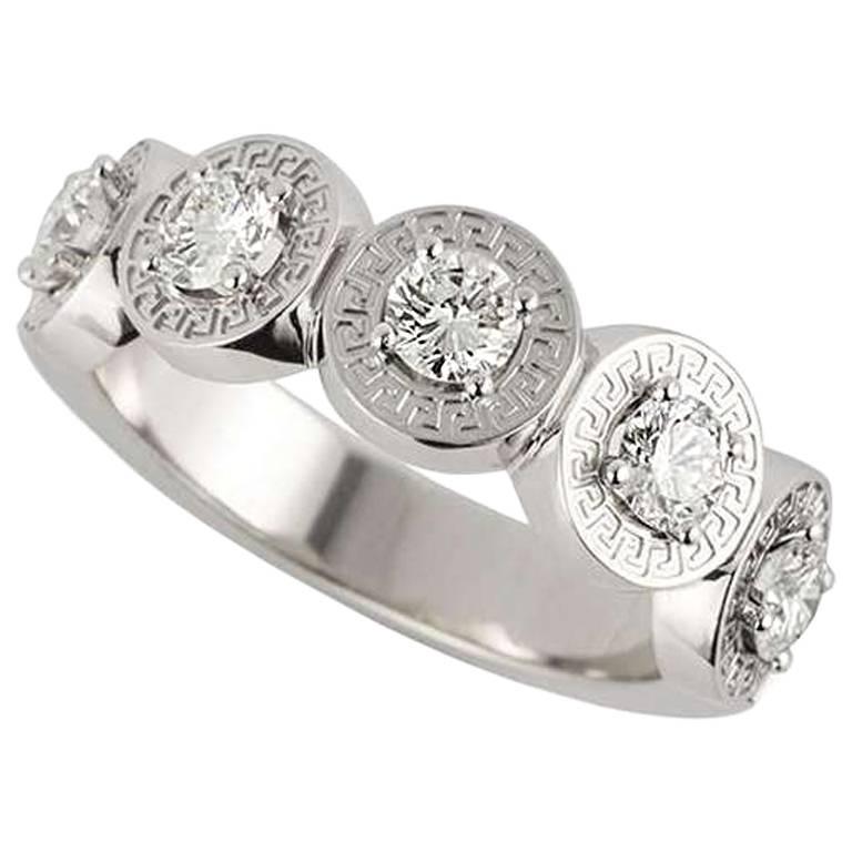 Versace Diamond Dress Ring at 1stDibs diamonds versace