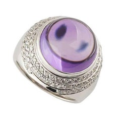 Theo Fennell Diamond and Amethyst Dress Ring