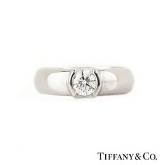 Tiffany & Co. Etoile Diamond Engagement Wedding Ring 0.50 Carat