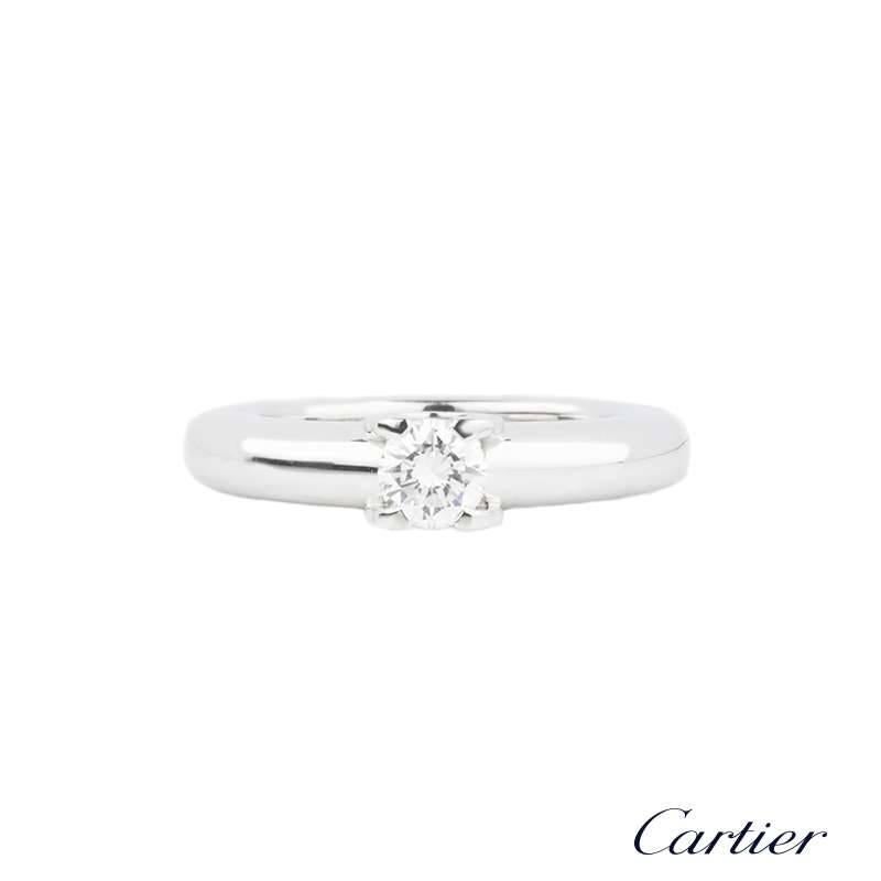 cartier c ring diamonds