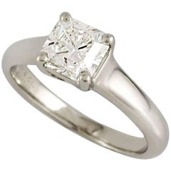 Tiffany & Co. Lucida Cut Diamond Engagement Ring 1.00 Carat