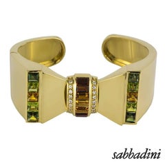 Sabbadini Multi Gemstone Bangle
