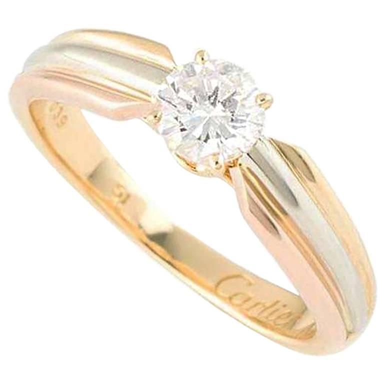 Cartier Trinity de Cartier Diamond Engagement Ring For Sale