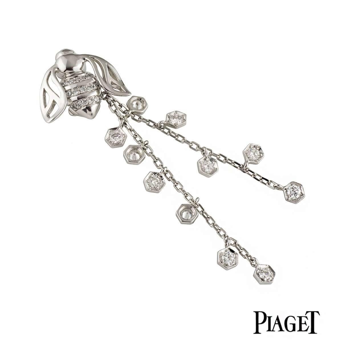 Piaget Diamond Bee Brooch In Excellent Condition In London, GB