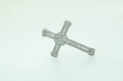 Tiffany Style Diamond Cross