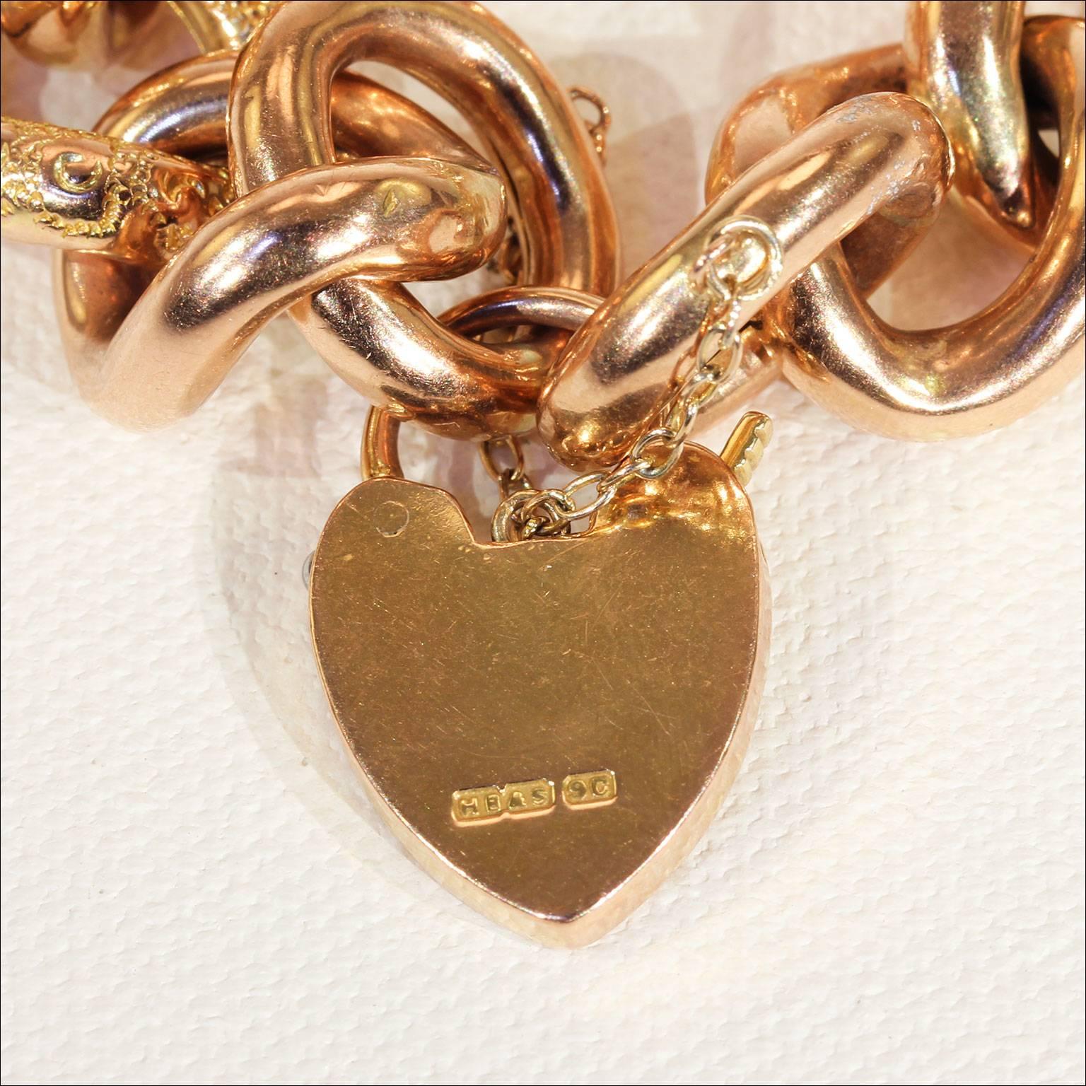 victorian gold bracelet