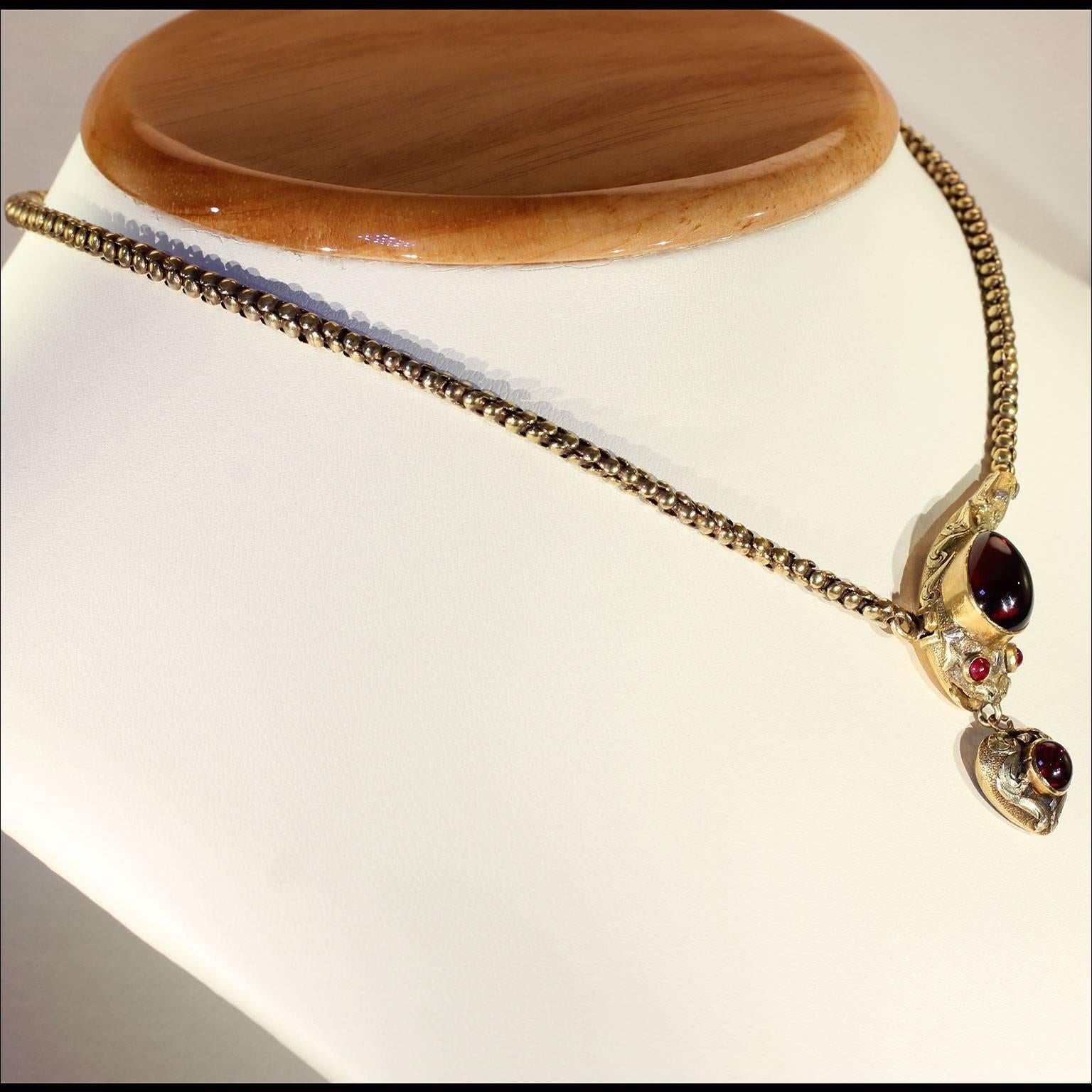 victorian snake necklace