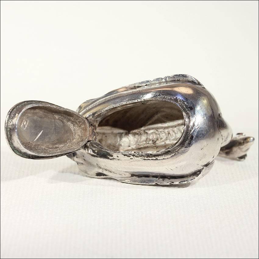 1840 Victorian Snuff Box Silver Lewis and Lewis 5