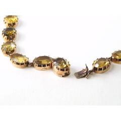 Victorian Citrine Necklace