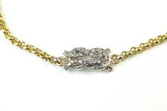 Diamond Love Knot Bracelet