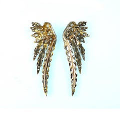 Angel Wing Diamond Earrings