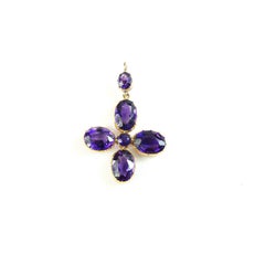 Antique Amethyst Necklace