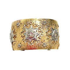 Mario Buccellati Diamond Gold Band 4