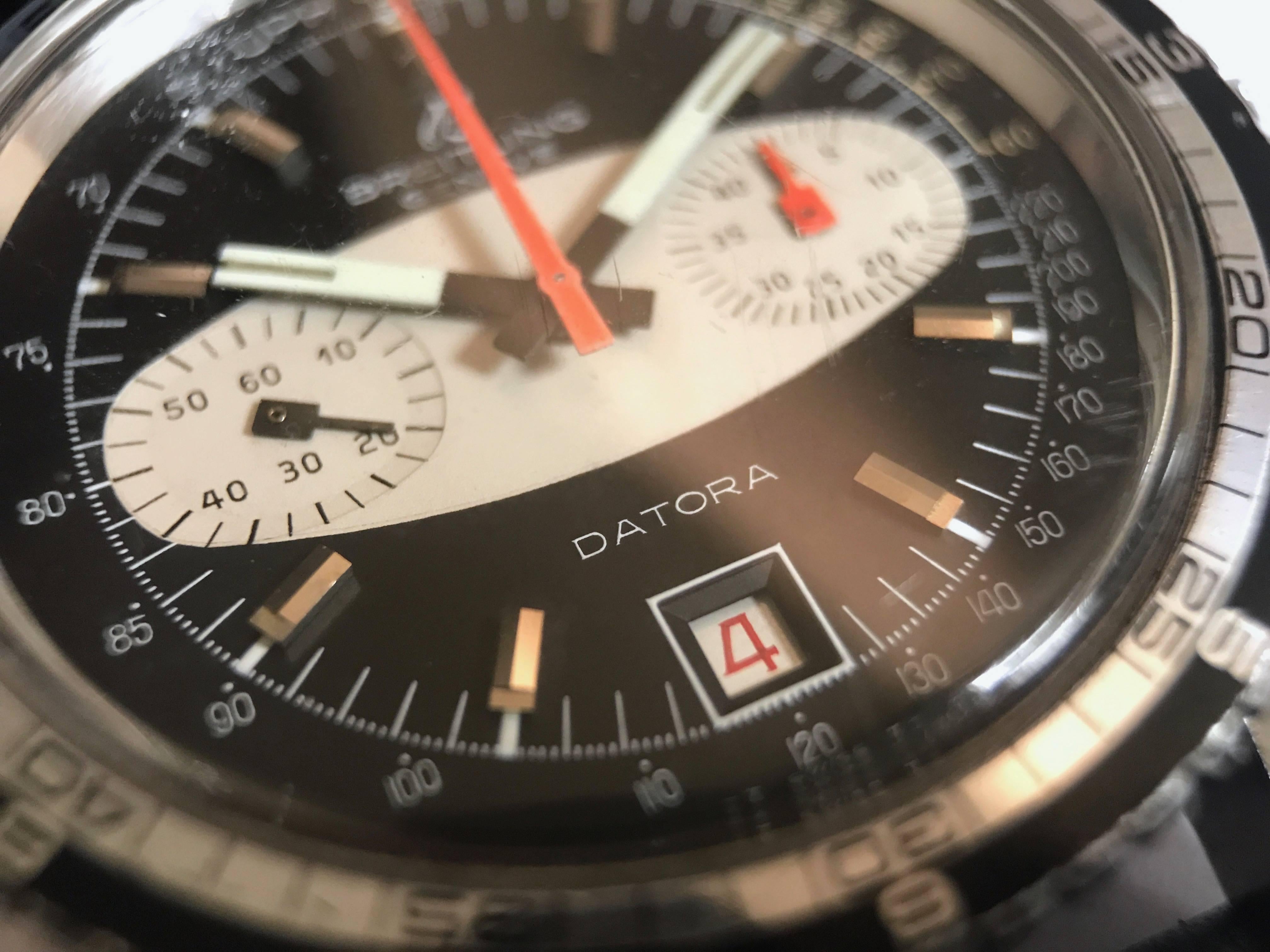 Breitling Datora, circa 1970 Reference 2031 In Excellent Condition In Vannes, FR