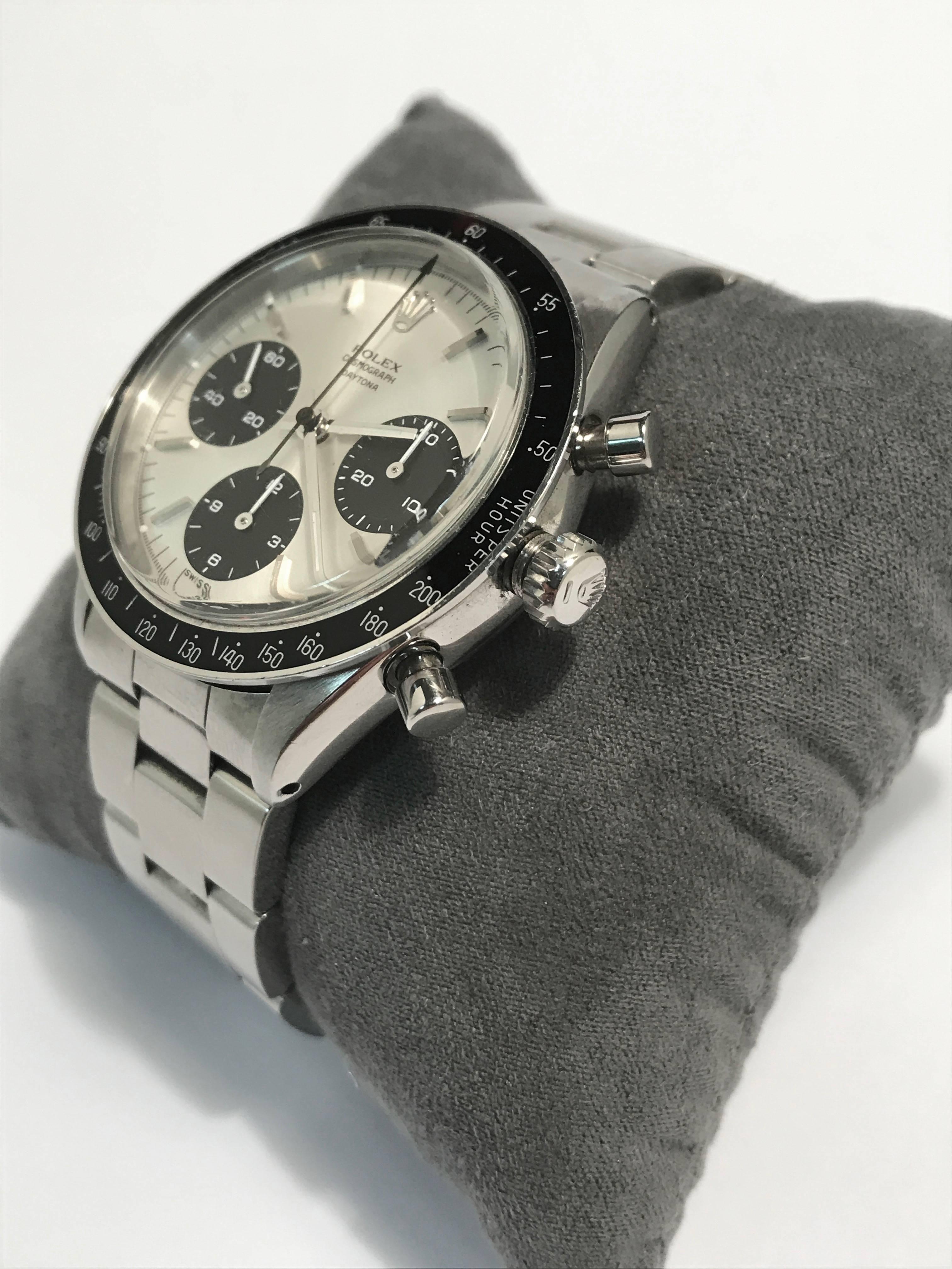Rare Rolex Daytona Circa 1967.
Movement Transition 722-1 and NON 22 Valjoux
Dial Without Tritium

Individual Number : 15...01