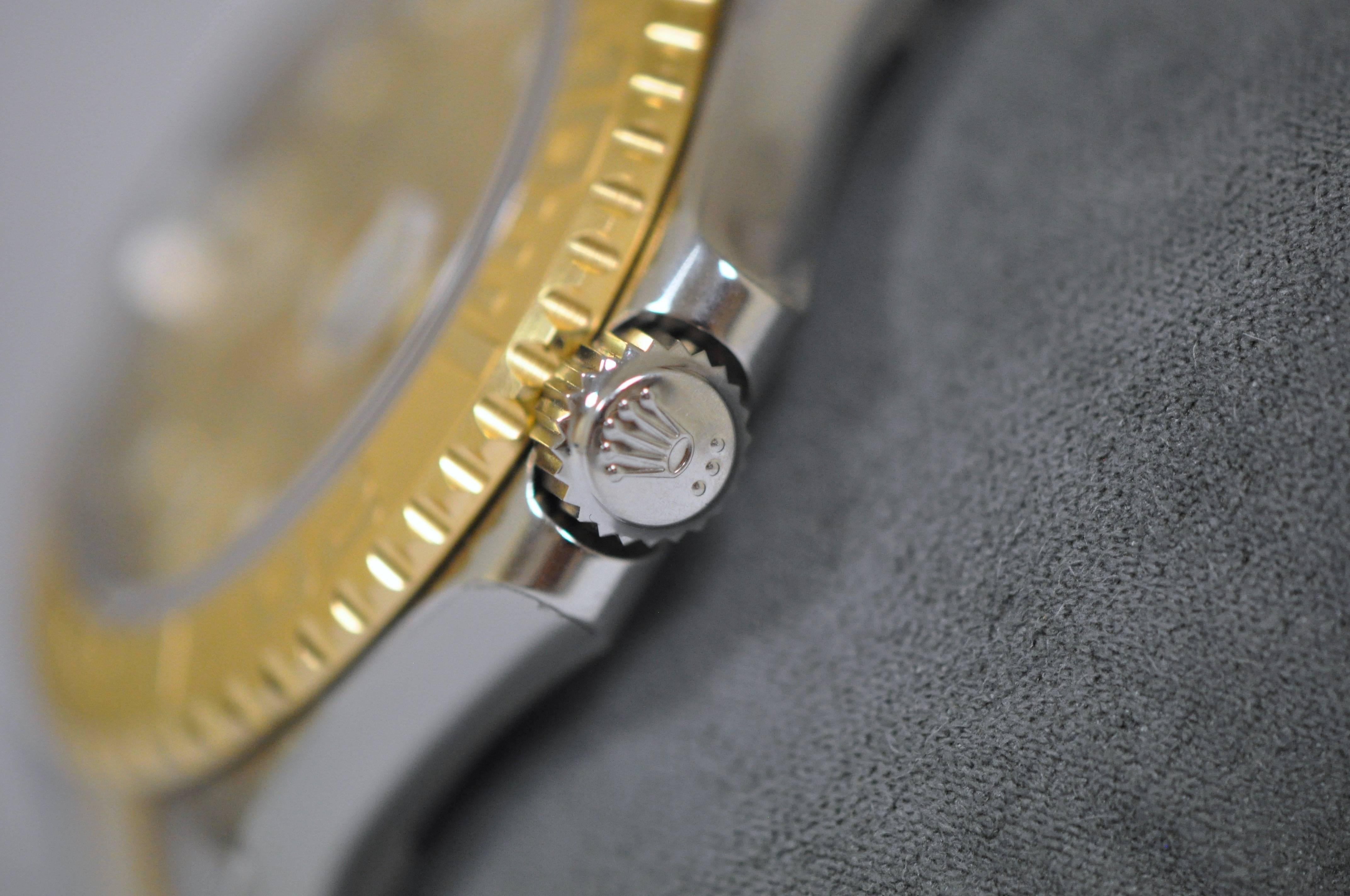 Rolex Yellow Gold Stainless Steel Yacht Master Automatic Wristwatch, 2013 In New Condition In Vannes, FR
