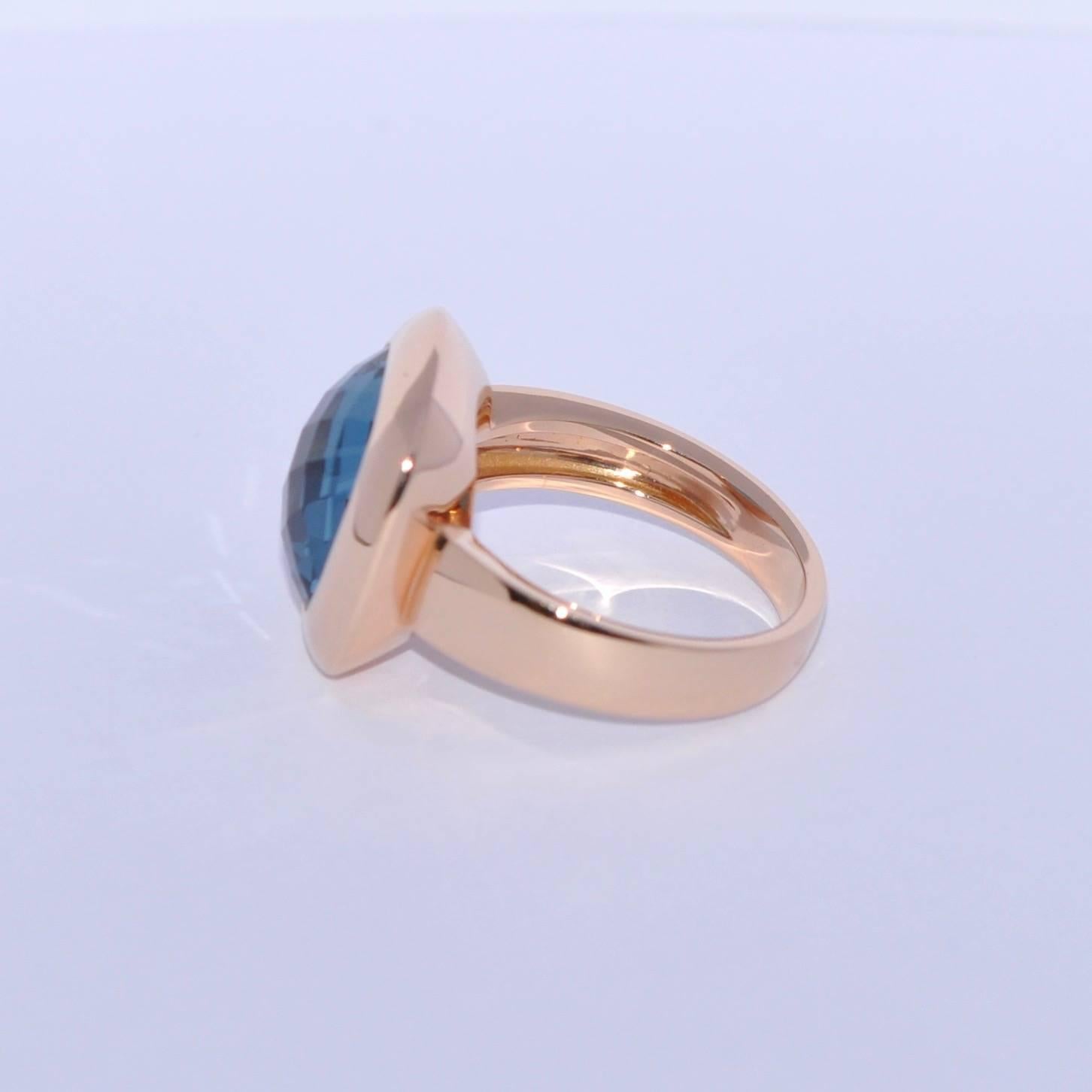Discover this Lagoon Quartz and Rose Gold 18 Carat Fashion Ring.
Blue Lagoon Quartz
Rose Gold 18 Carat
French Size 52 3/4
US Size 6 1/2
